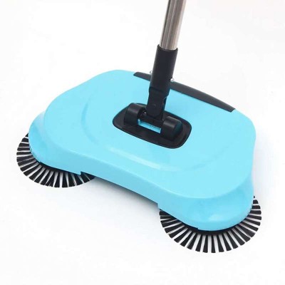 Hand push sweeper Magic Spinning Broom 360 Rotating Mop Dual-Purpose Hand Sweeper